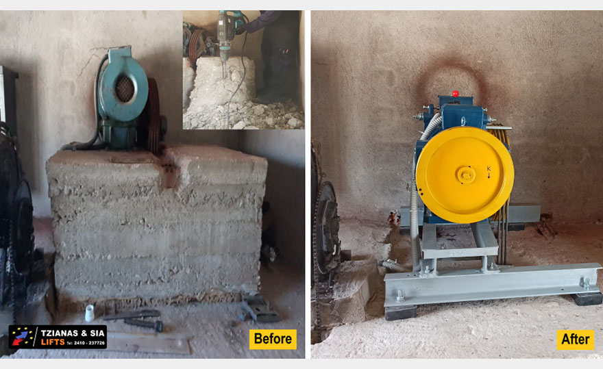 αναβάθμιση ανελκυστήρα